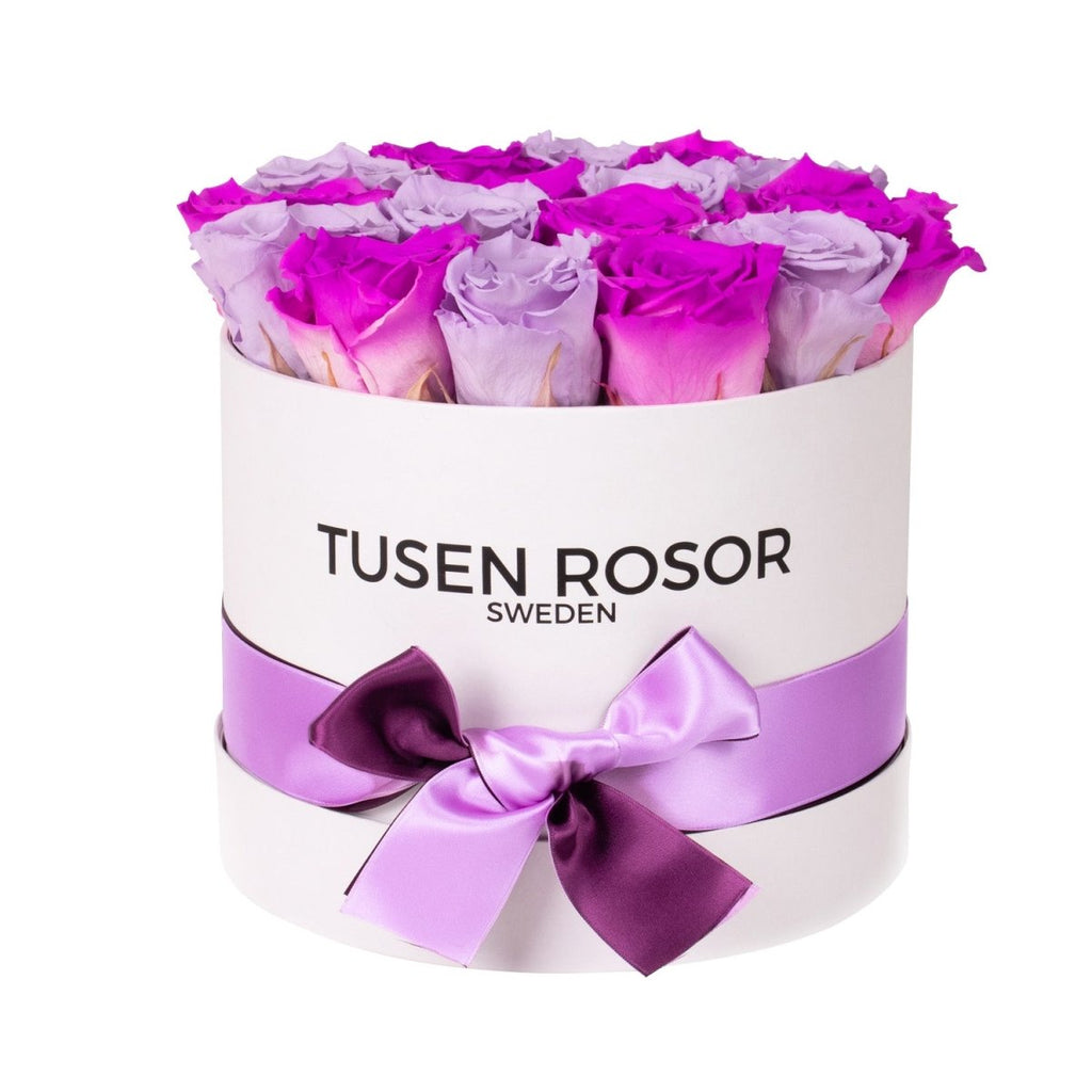 Lila rosor | Classic box Tusen rosor
