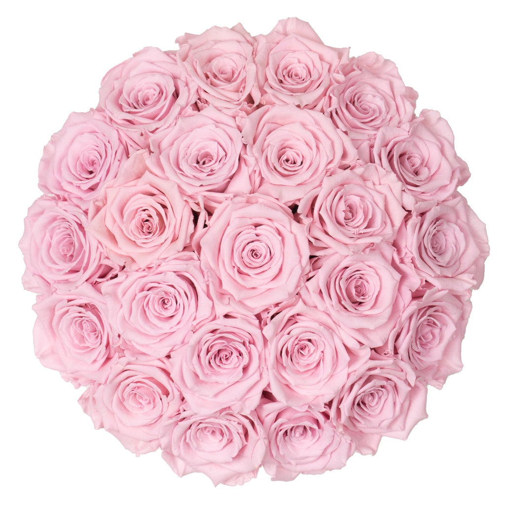 Ljusrosa rosor | Classic dome box Tusen rosor