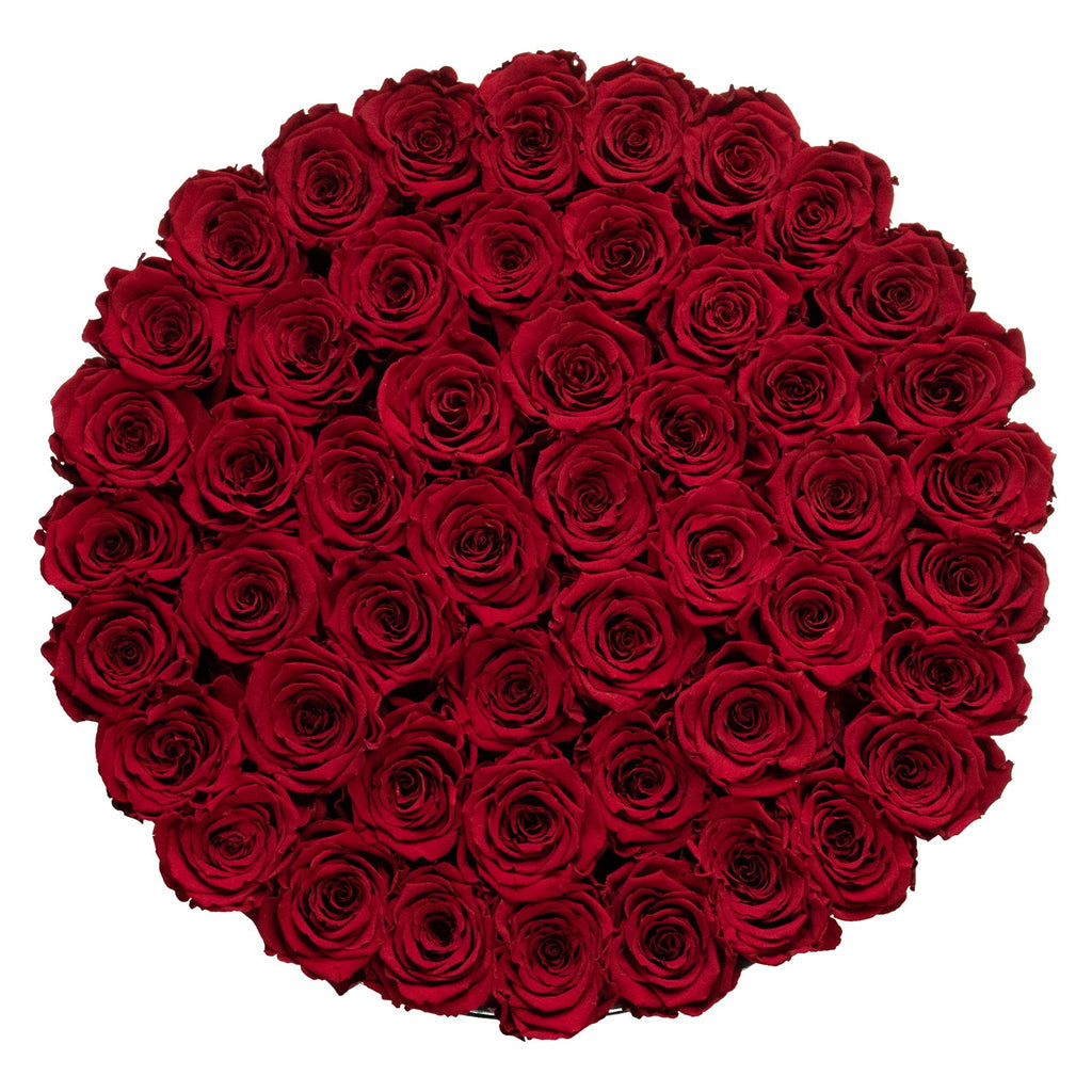 Röda rosor | Classic box Premium Tusen rosor